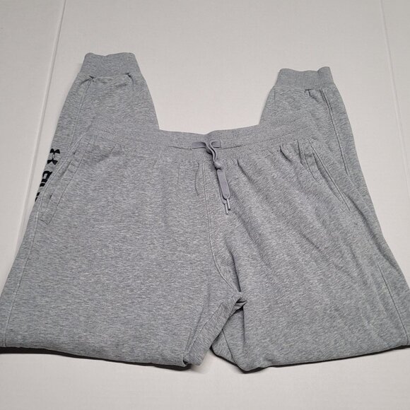 Under armour Women’s sweatpants size Large color gray black - Picture 1 of 6